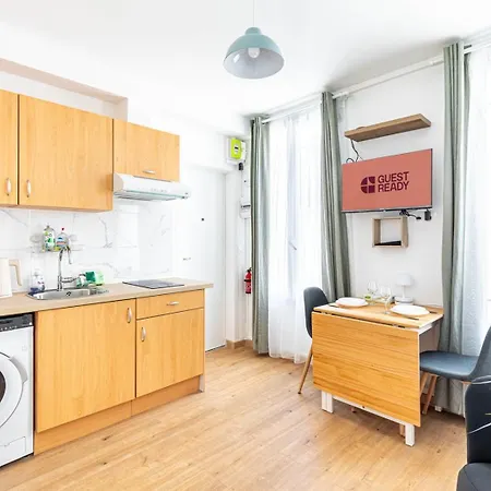 Guestready - Stylish Escape In Folie-mericourt Apartment Paris